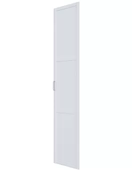 Дверь шкафа МОБИ (MOBI) D/50 L/P, белый фото 1