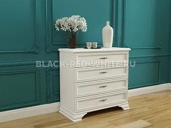 Комод Кентаки KOM4S белый фото 3