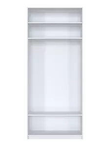 Корпус шкафа МОБИ (MOBI) REG/100, белый фото 2