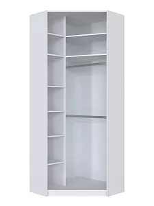 Корпус шкафа углового МОБИ (MOBI) SZFN L/P, белый фото 2