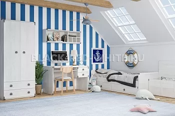 Кровать Индиана JLOZ1S/90 сосна каньон фото 5