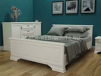 Кровать Кентаки LOZ/140x200 белый фото 3