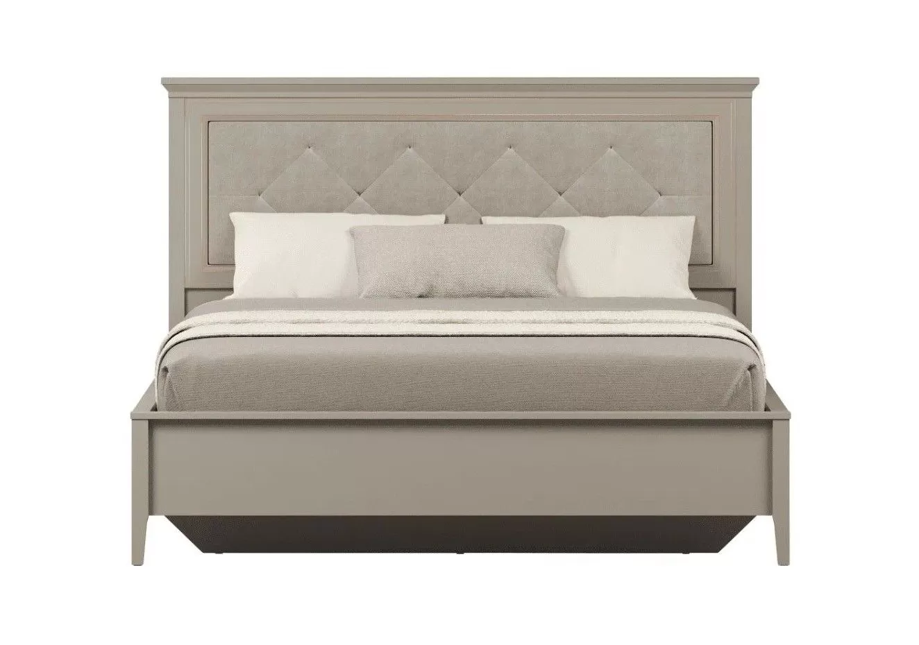 Кровать Классик LOZ160x200 с подъемным механизмом и мягким элементом