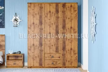 Шкаф Индиана JSZF3D2S дуб саттер фото 3