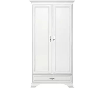 Шкаф Кентаки SZF2D1S белый фото 4