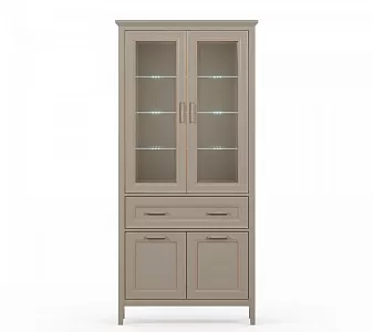 Шкаф-витрина Классик REG2W2D1S с подсветкой
