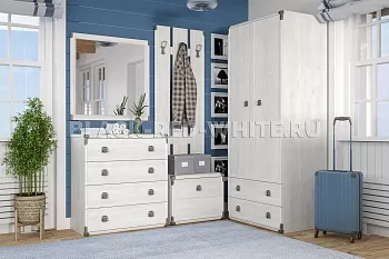 Шкаф со штангой Индиана JSZF2D2S сосна каньон фото 5