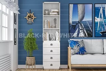 Стеллаж Индиана JREG4SO/50 сосна каньон фото 2