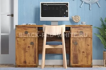 Стол письменный Индиана JBIU2D2S дуб саттер фото 2