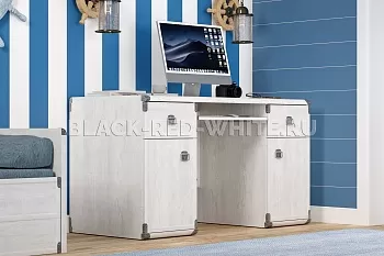 Стол письменный Индиана JBIU2D2S сосна каньон фото 3