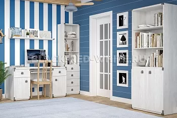 Стол письменный Индиана JBIU2D2S сосна каньон фото 5