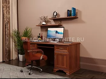 Стол письменный Кентаки BIU2D2S каштан фото 3