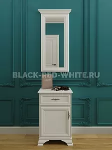 Тумба Кентаки KOM1D1S/L белый фото 2