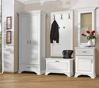Тумба Кентаки KOM1D1S/L белый фото 5