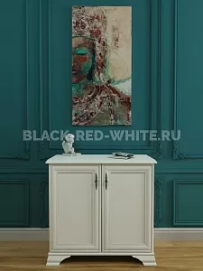 Тумба Кентаки KOM2D белый фото 2