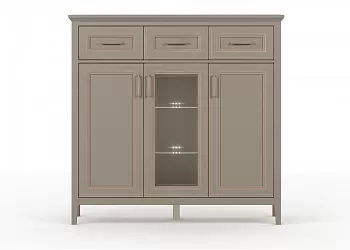 Тумба Классик KOM1W2D3S с подсветкой