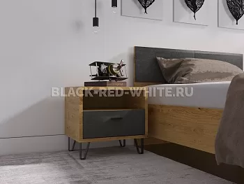 Тумба прикроватная Грейс KOM1S фото 3