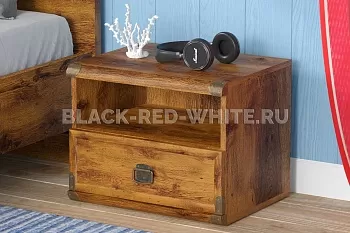 Тумба прикроватная Индиана JKOM1S дуб саттер фото 3