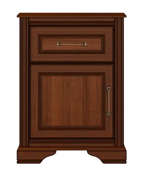 Тумба Стилиус KOM1D1S (Орех донской)