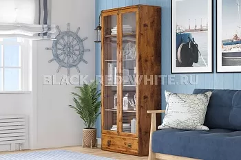 Витрина Индиана JWIT2D1S дуб саттер фото 3