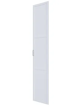 Витринный образец - Дверь шкафа МОБИ (MOBI) D/50 L/P, белый фото 1