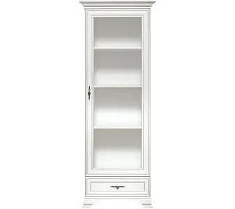 Витринный образец - Шкаф-витрина Кентаки REG1W1S белый фото 1