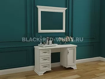 Зеркало Кентаки LUS/90 белый фото 3